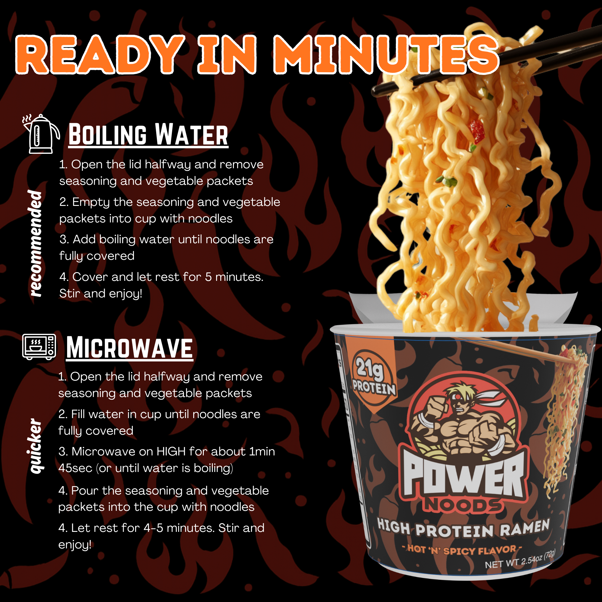 Hot 'N' Spicy (Pack of 12)